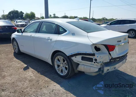 2015 Chevrolet Impala 1Lt из США, поврежденный, VIN 2G1115SL1F9165486